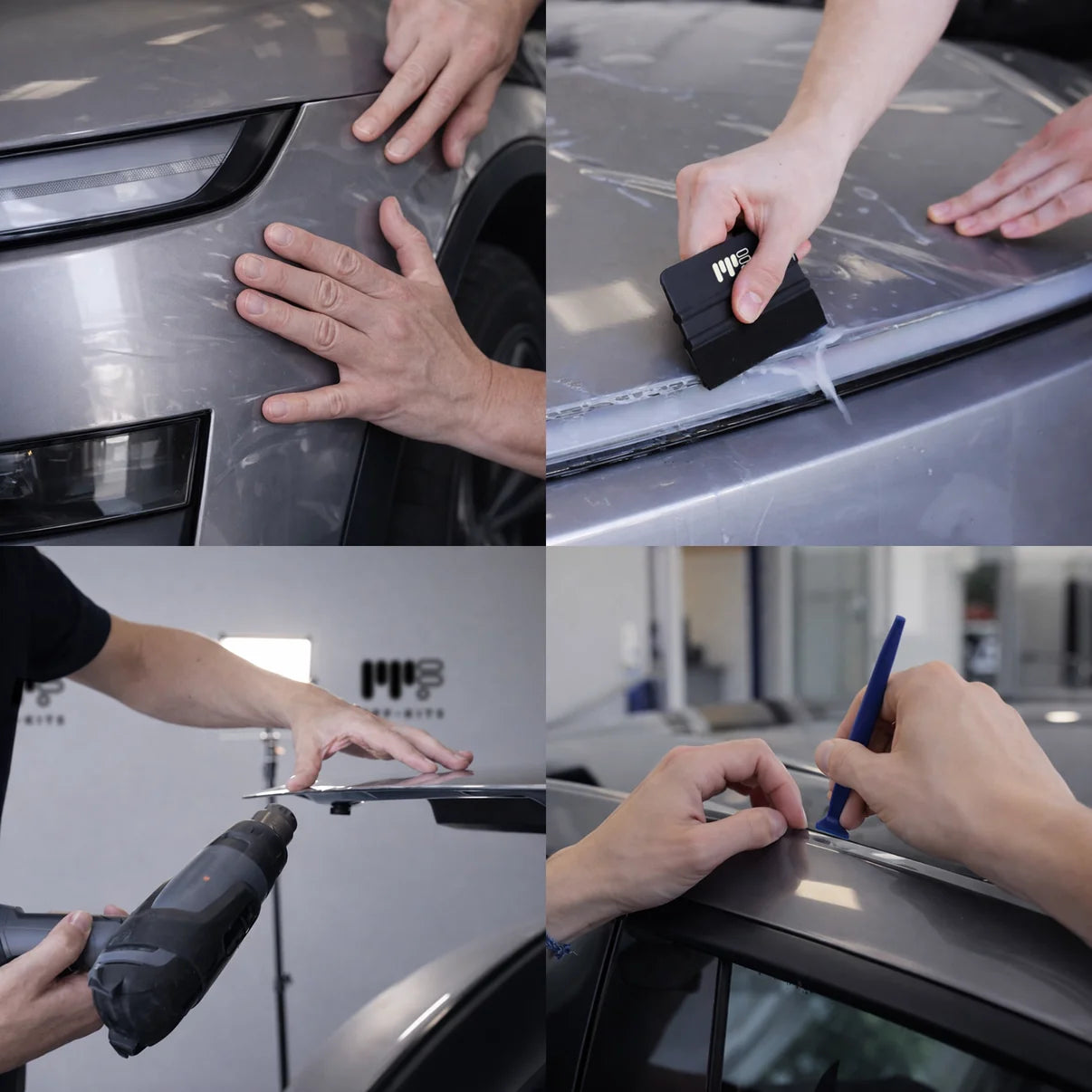 Model Y "Juniper" Performance Lackschutzfolie PPF Diffusor (glänzender Teil)