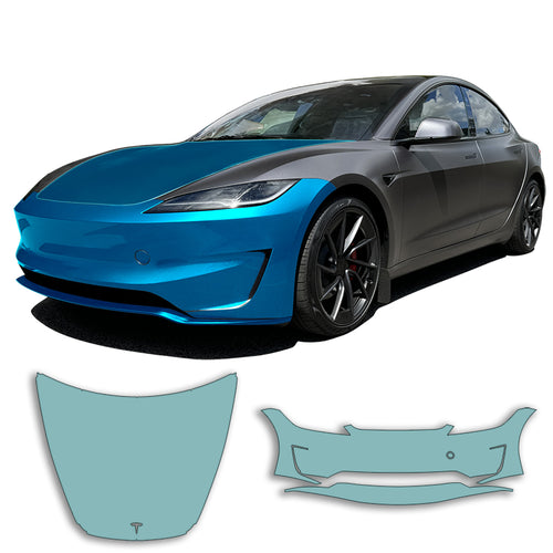 Model 3 "Highland" Performance Frontkit Regular - Lackschutzfolienset PPF für die Fahrzeugfront