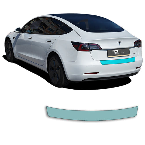 Model 3 Lackschutzfolie PPF für die Ladekante