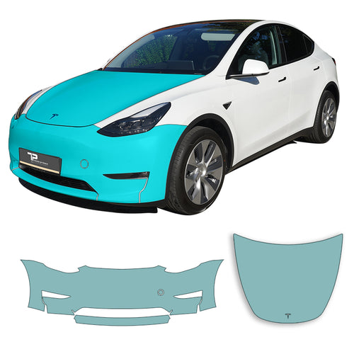 Model Y Frontkit Regular – Lackschutzfolienset PPF für die Fahrzeugfront