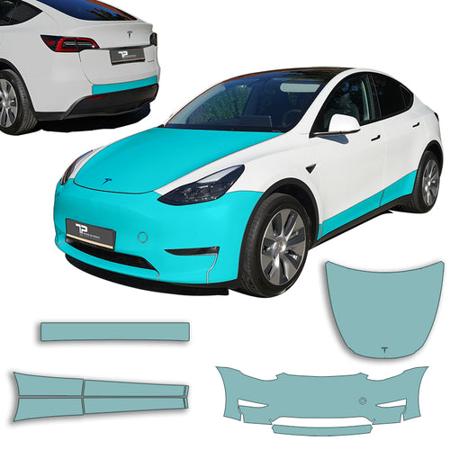 Model Y Ultimate Kit – Großes Lackschutzfolienset PPF für alle exponierten Bauteile