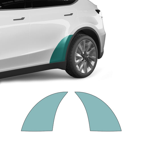 Model Y "Juniper" Sidekit small – Lackschutzfolie PPF für den hinteren Türbereich / Radlauf