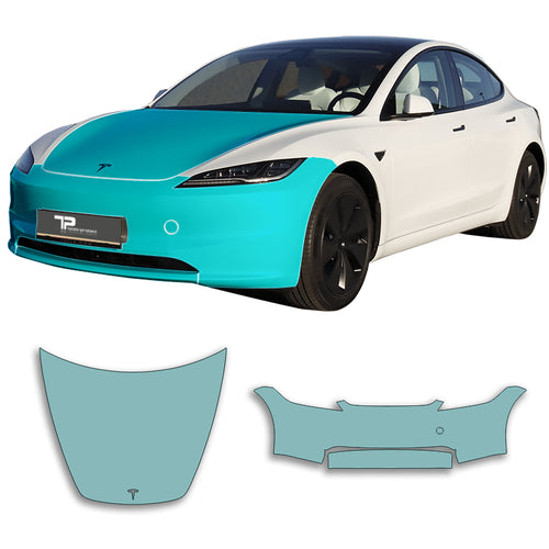 Model 3 "Highland" Frontkit Regular - Lackschutzfolienset PPF für die Fahrzeugfront