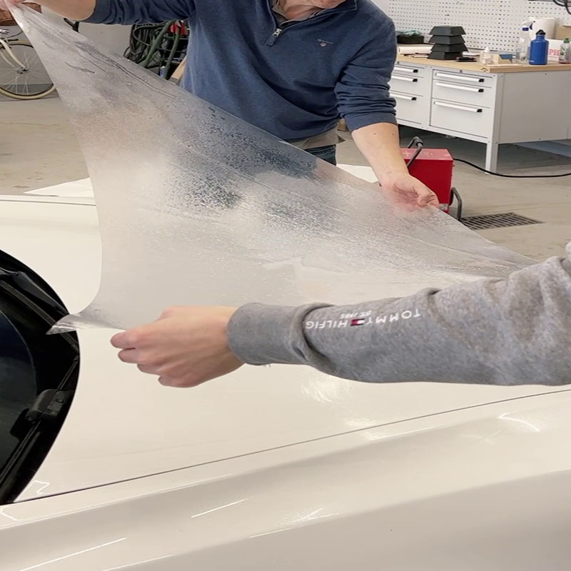 Model 3 Frontkit large - großes Lackschutzfolienset für die Fahrzeugfront -  Tesla-Protect