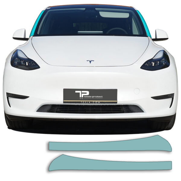 Model Y Lackschutzfolie für die A-Säule - Tesla-Protect