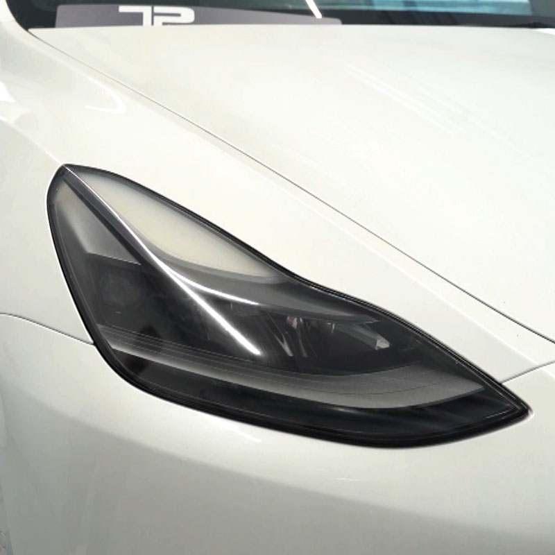 Model 3 Highland Schutzfolie für die Scheinwerfer - Tesla-Protect
