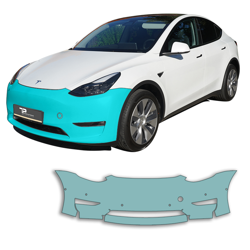 Model Y Lackschutzfolie für die Stoßstange - Tesla-Protect