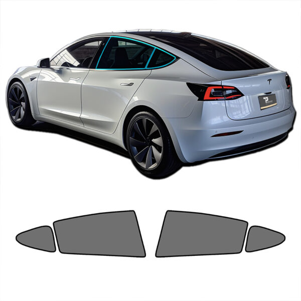 Model 3 & Y Folie für die Mittelkonsole - Tesla-Protect